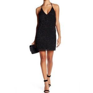 Walter Baker Kora Beaded V Neck Dress Size 6